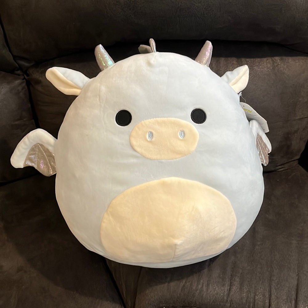 Blue dragon Squishmallow, new with tags